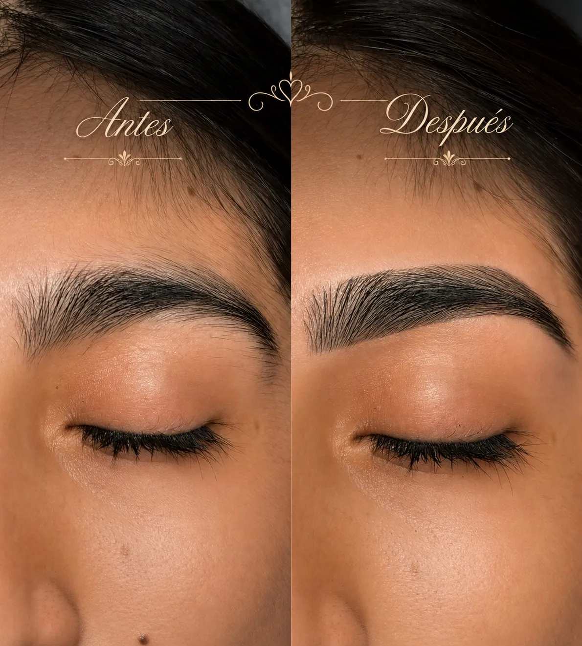 Antes y después